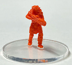 Sci Fi Battle Armor Miniatures - Koloss Assault Rifle Team  3D print model_15