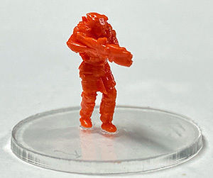 Sci Fi Battle Armor Miniatures - Koloss Assault Rifle Team  3D print model_16