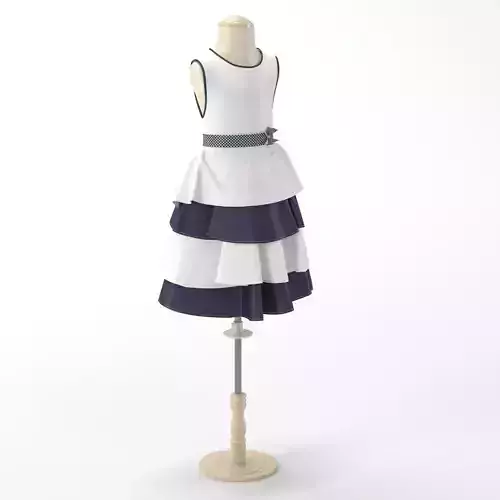 Tiered Baby Dress A