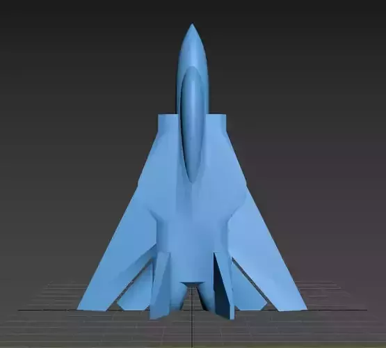 Printable fighter toy and key ring 3D print model