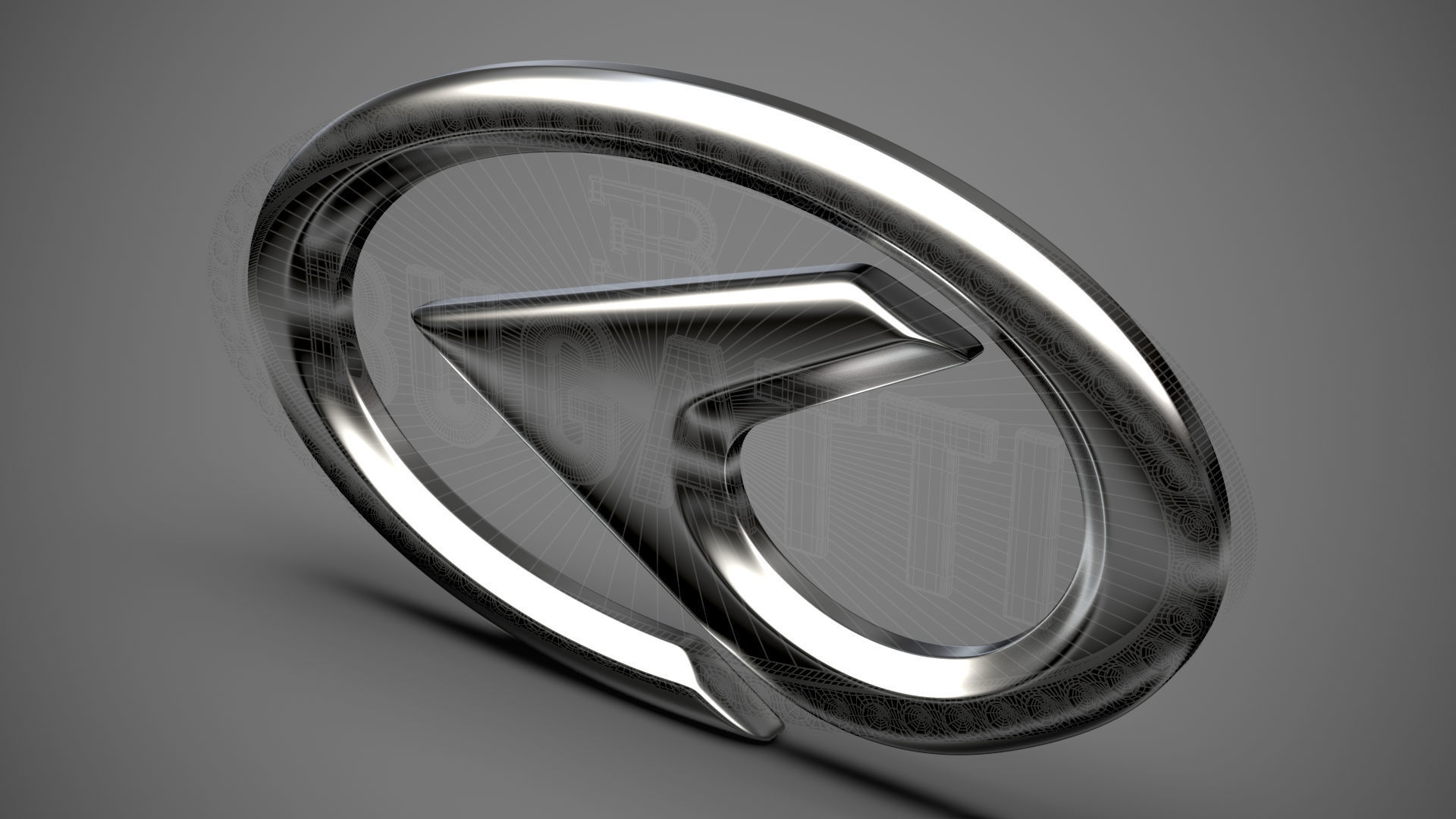 CAMC logo 3D model_12