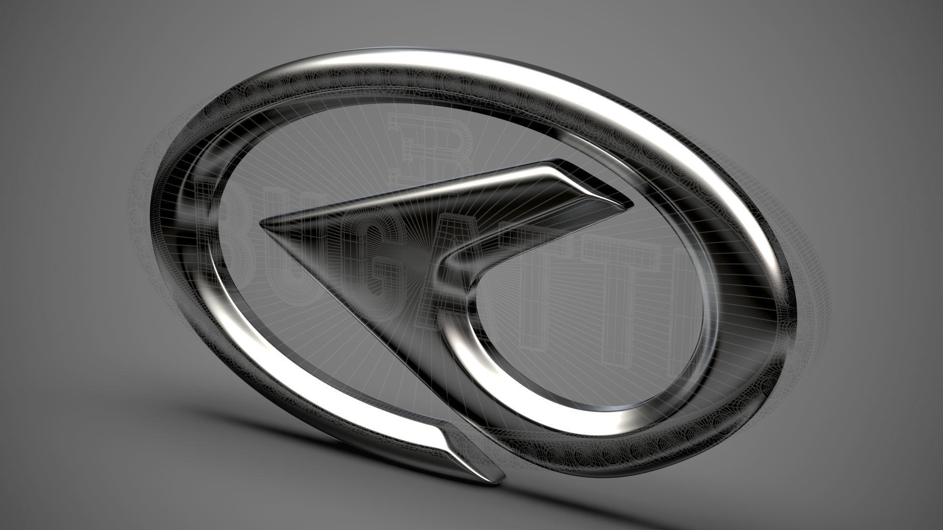 CAMC logo 3D model_13