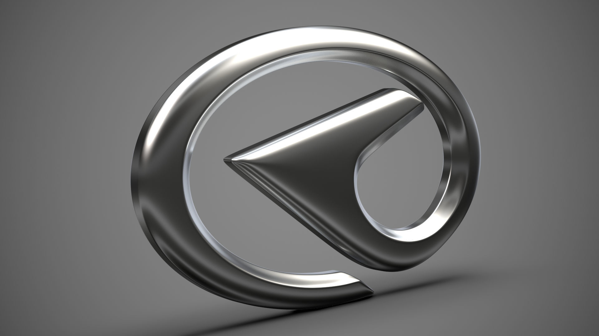 CAMC logo 3D model_2