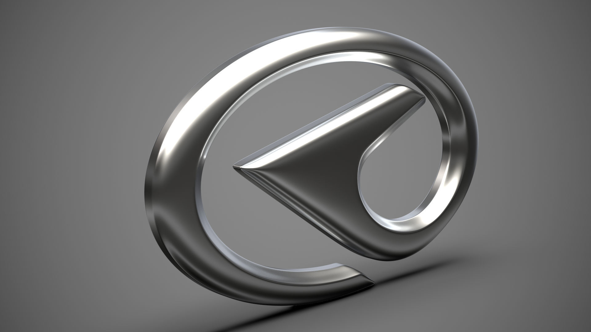 CAMC logo 3D model_4