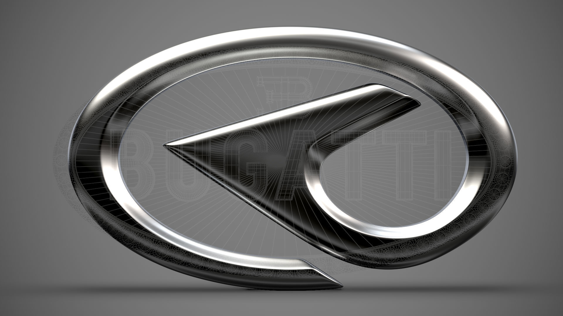 CAMC logo 3D model_9