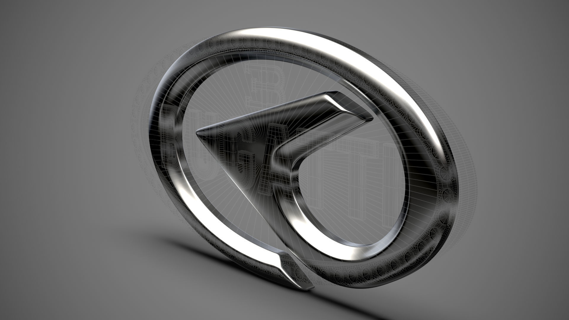 CAMC logo 3D model_8