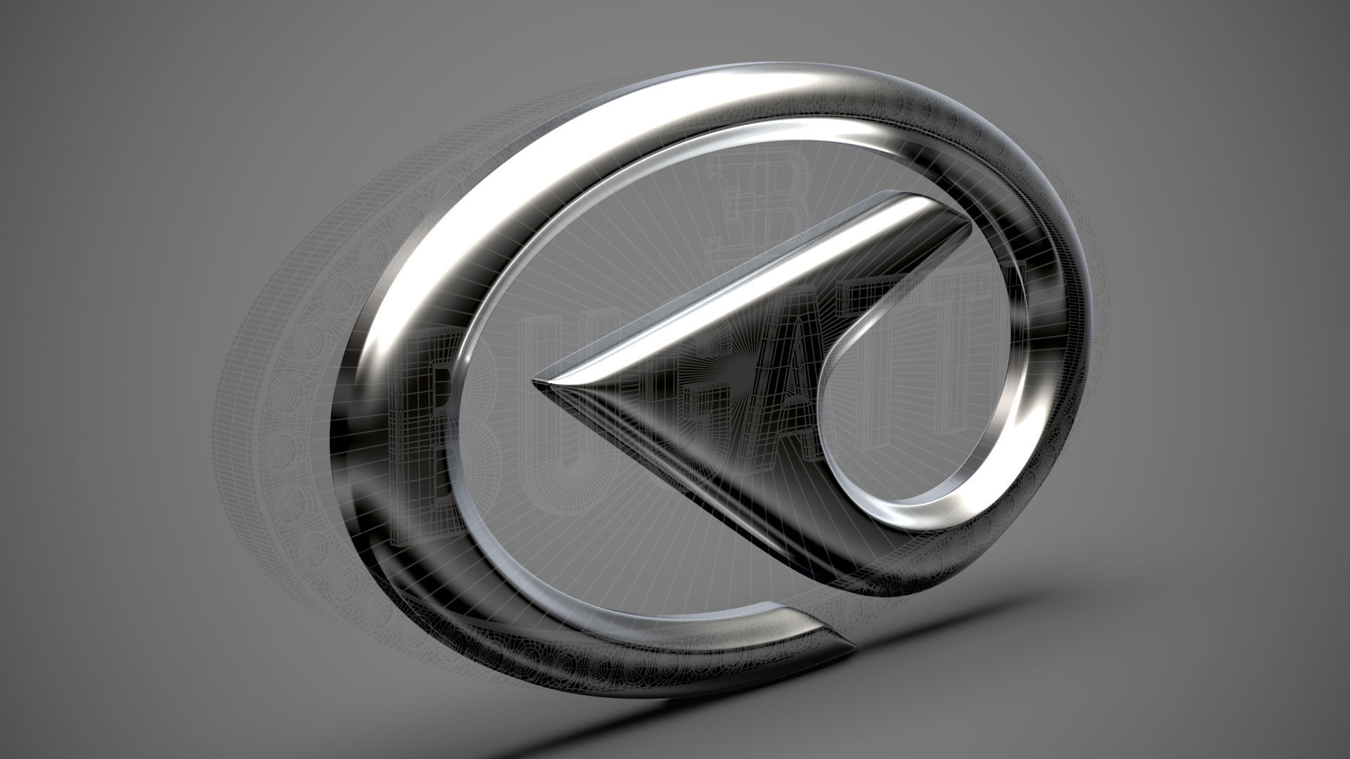 CAMC logo 3D model_11