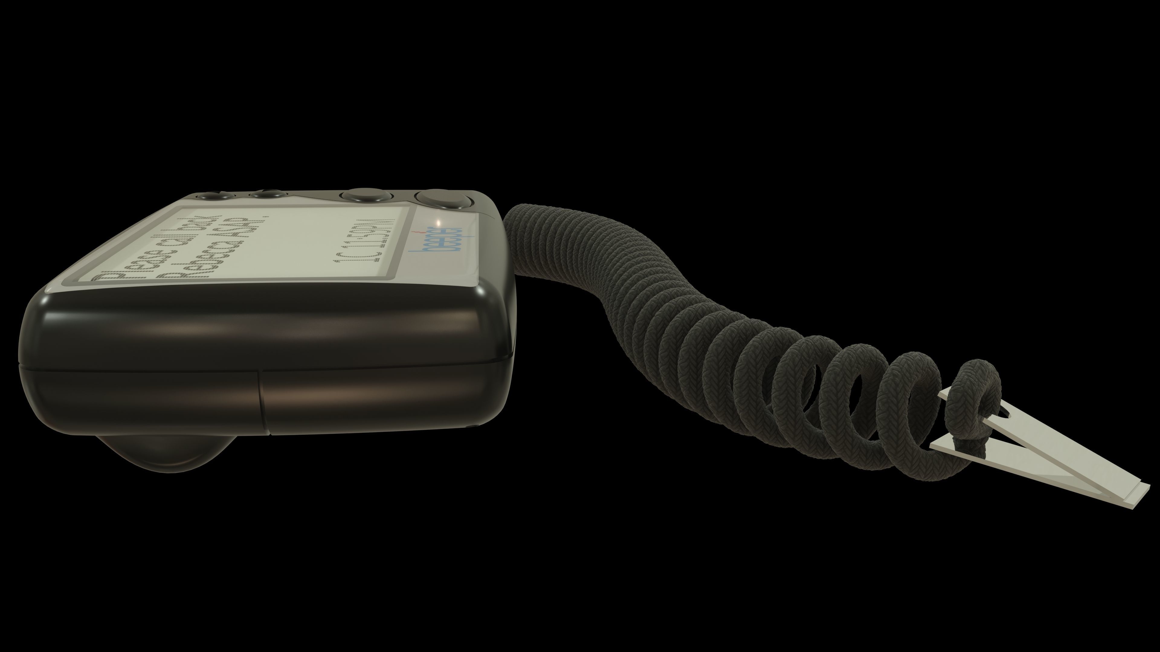 Pager Beeper 3D model_5