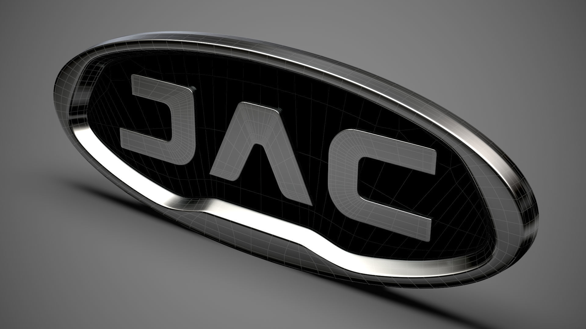 JAC logo 3D model_13