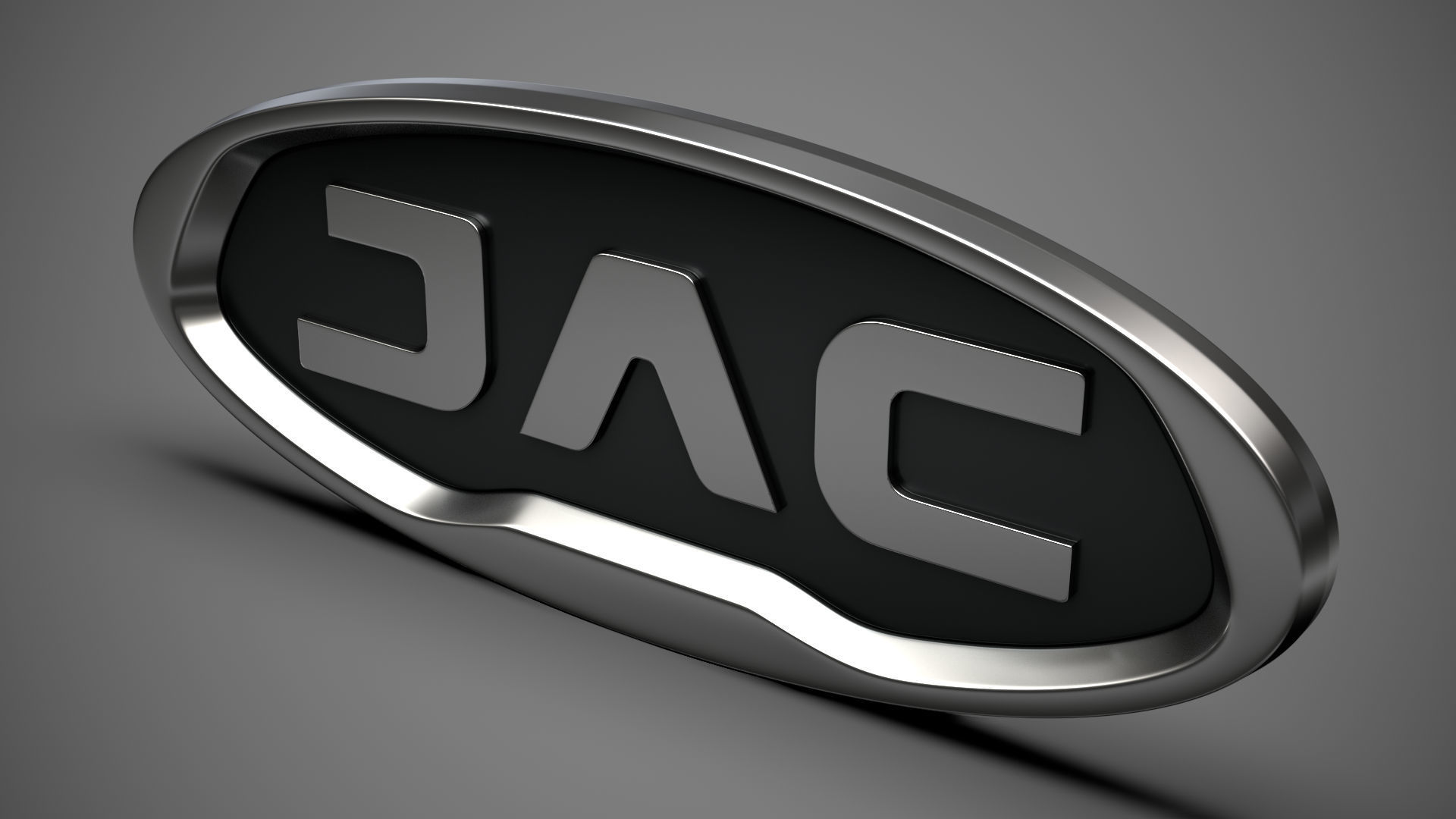 JAC logo 3D model_5
