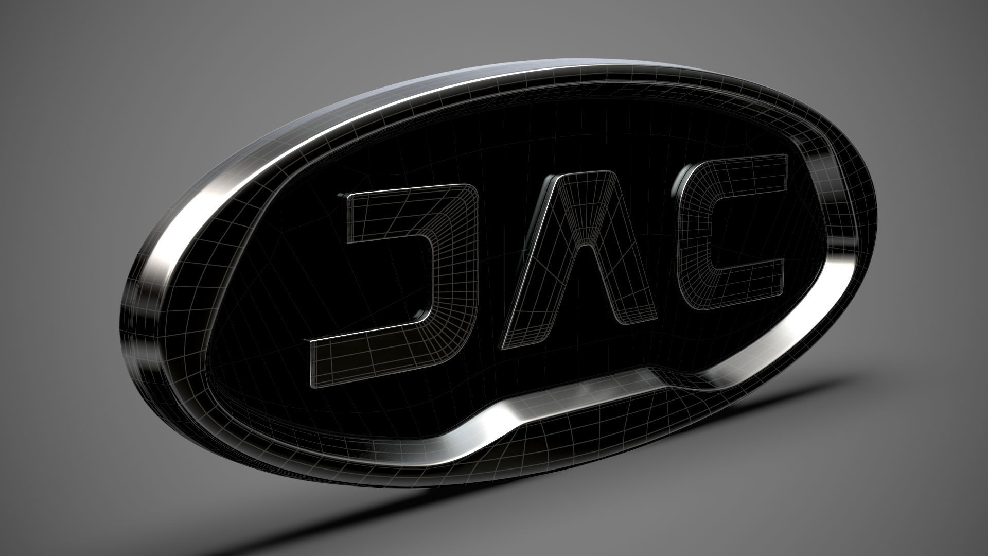 JAC logo 3D model_12