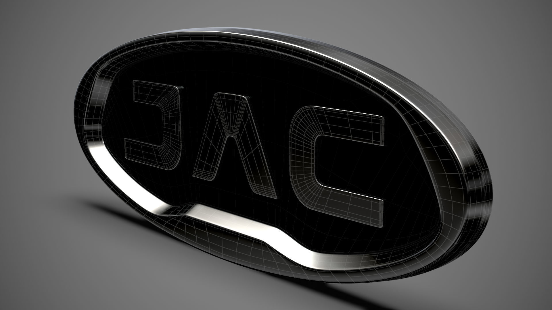 JAC logo 3D model_8