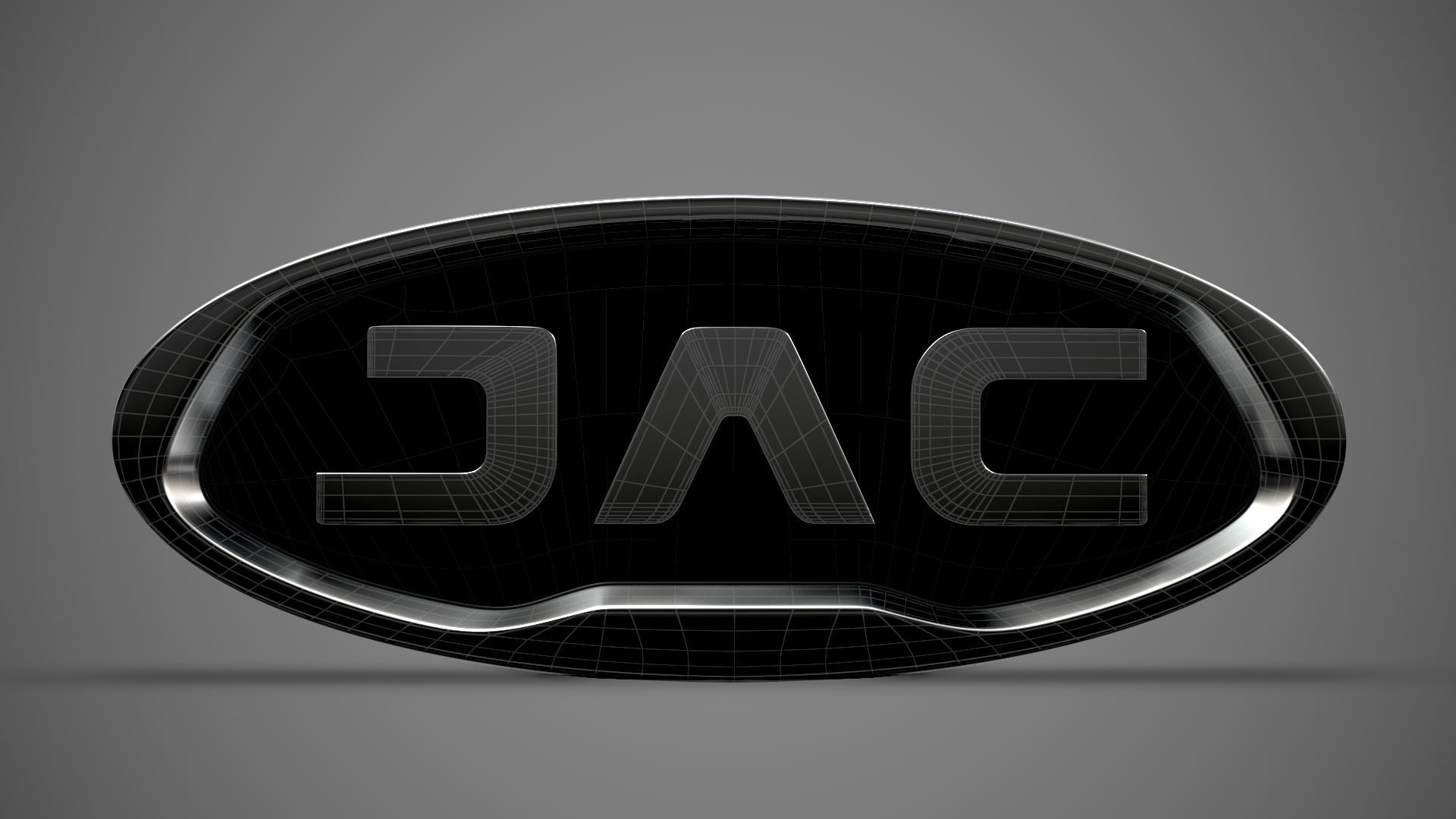 JAC logo 3D model_9