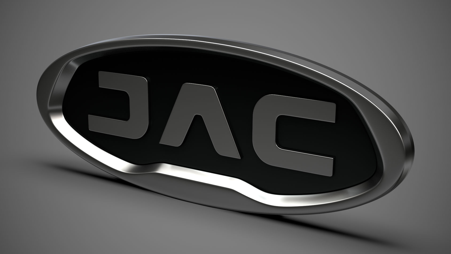 JAC logo 3D model_6