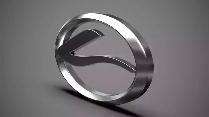Landwind logo 3D model
