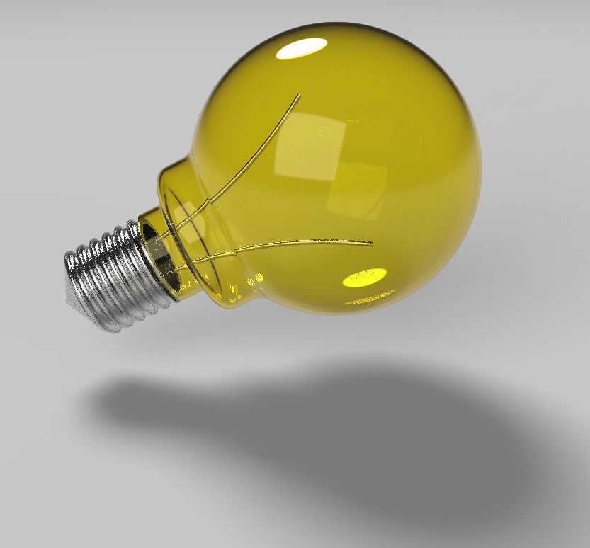 Bulb light 3D model_18
