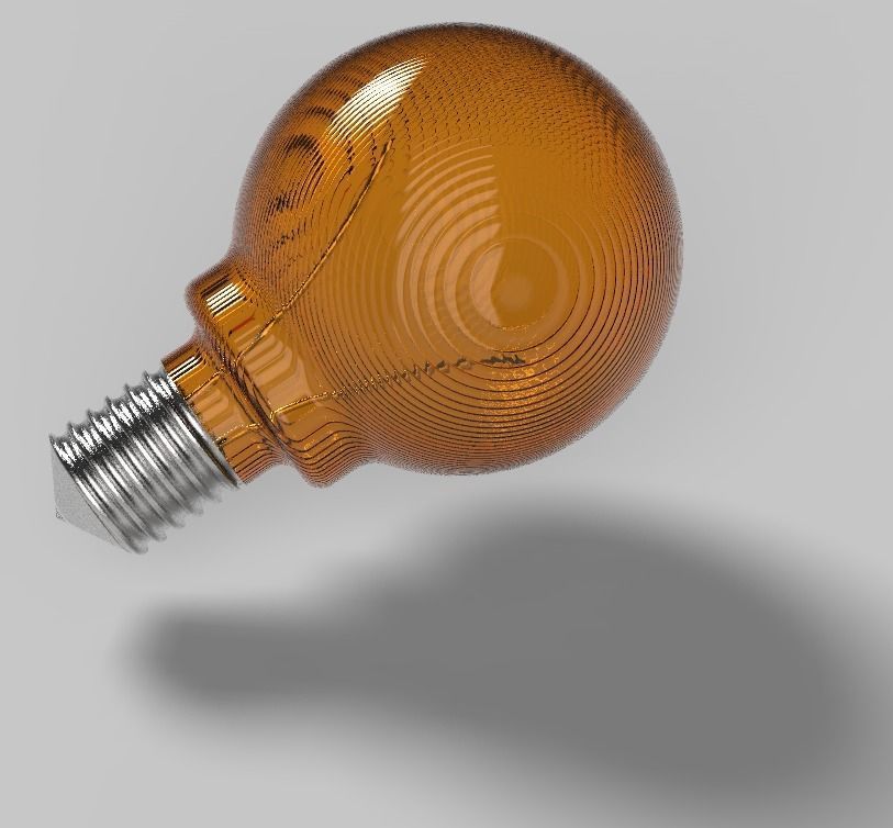 Bulb light 3D model_6