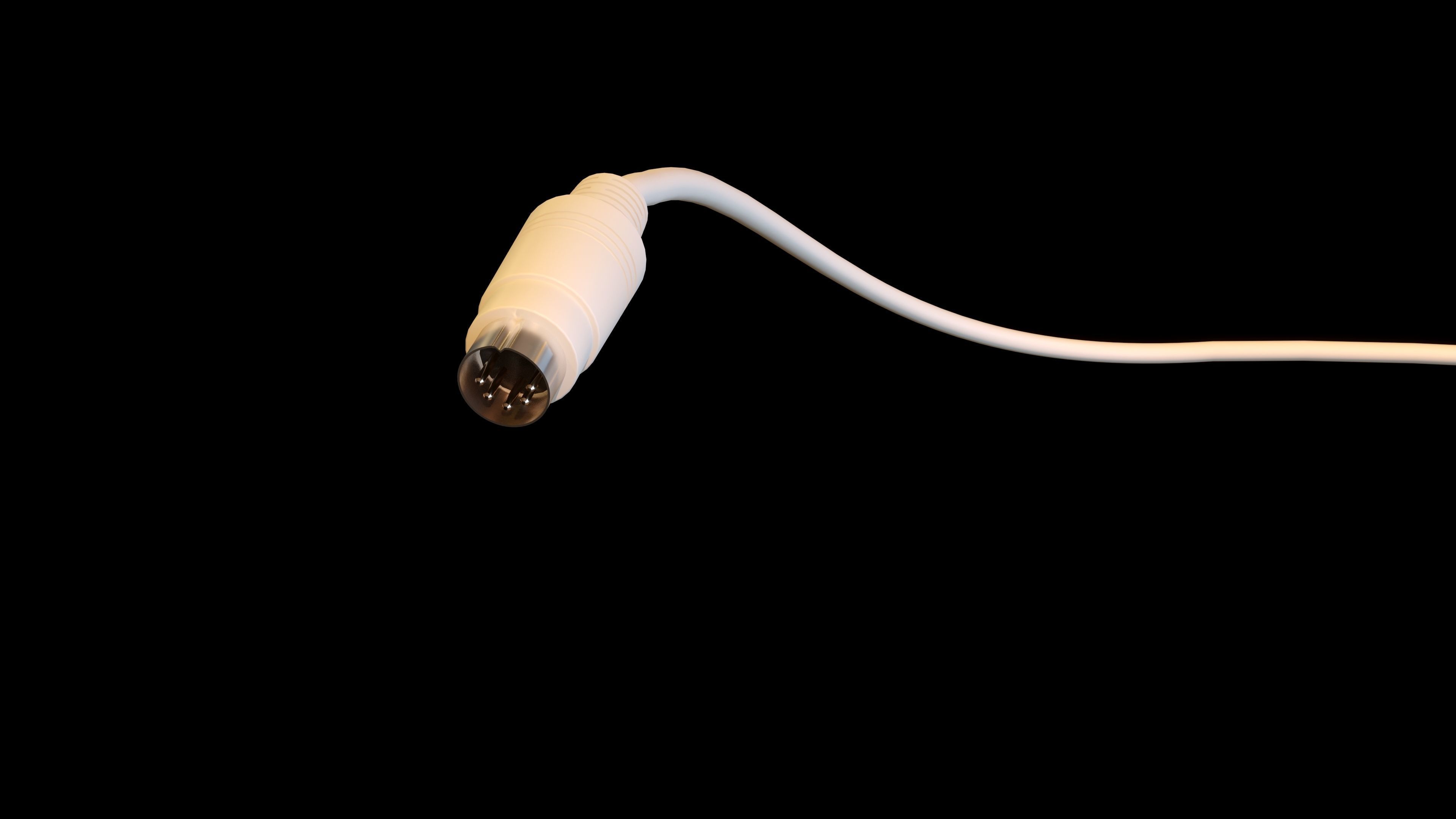 Vintage PC Bundle 7 in 1 3D model_14