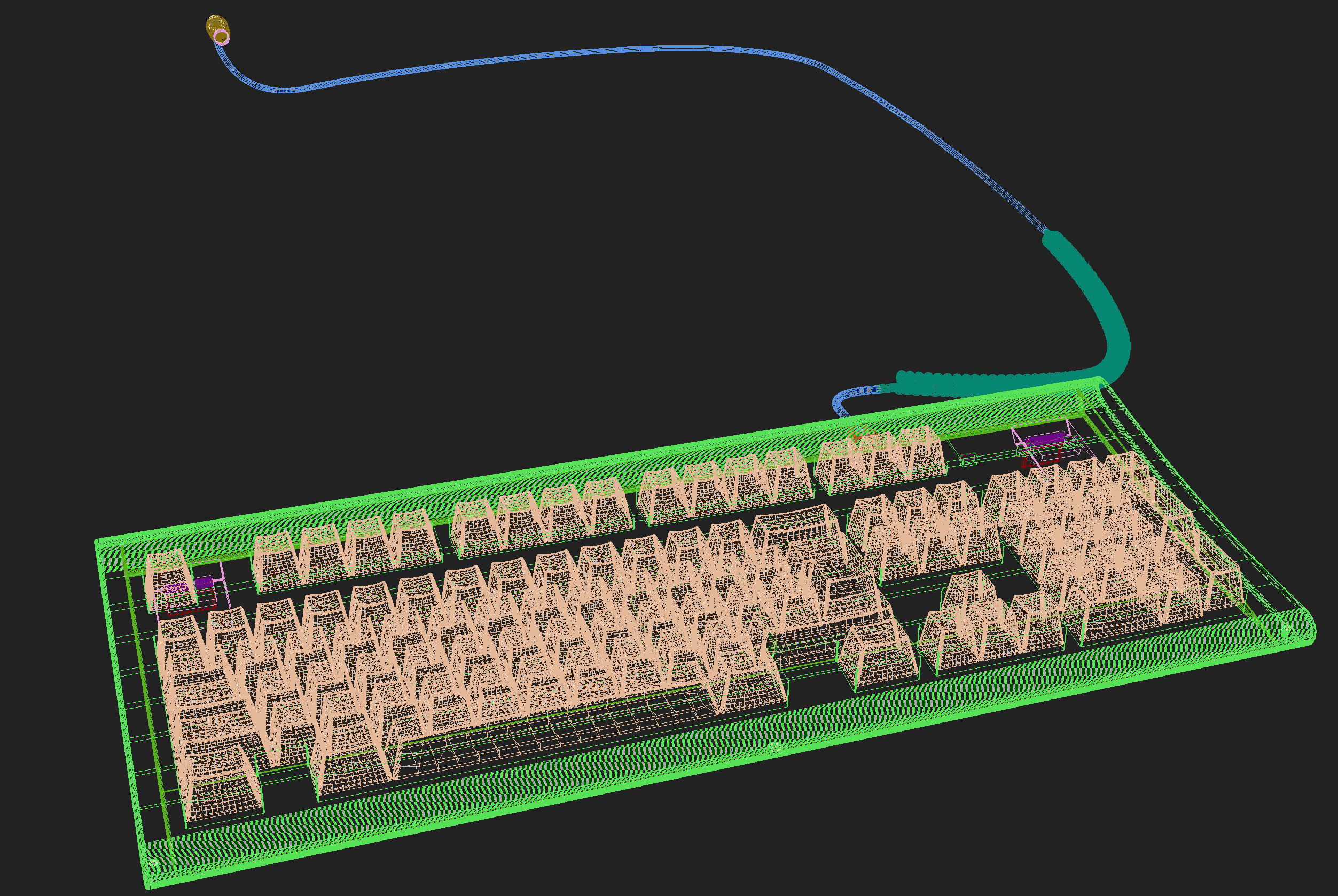 Vintage PC Bundle 7 in 1 3D model_19