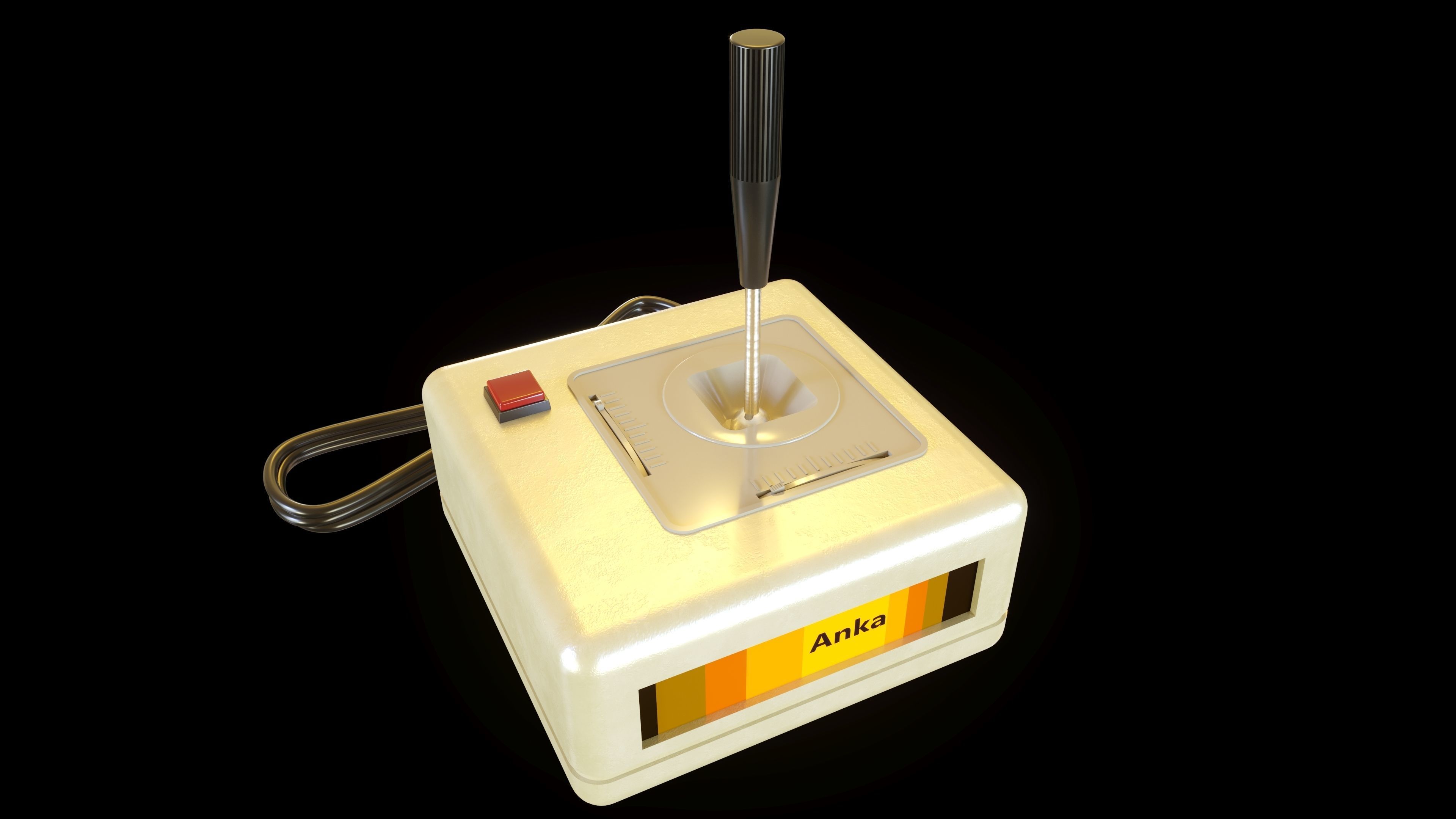 Vintage PC Bundle 7 in 1 3D model_48