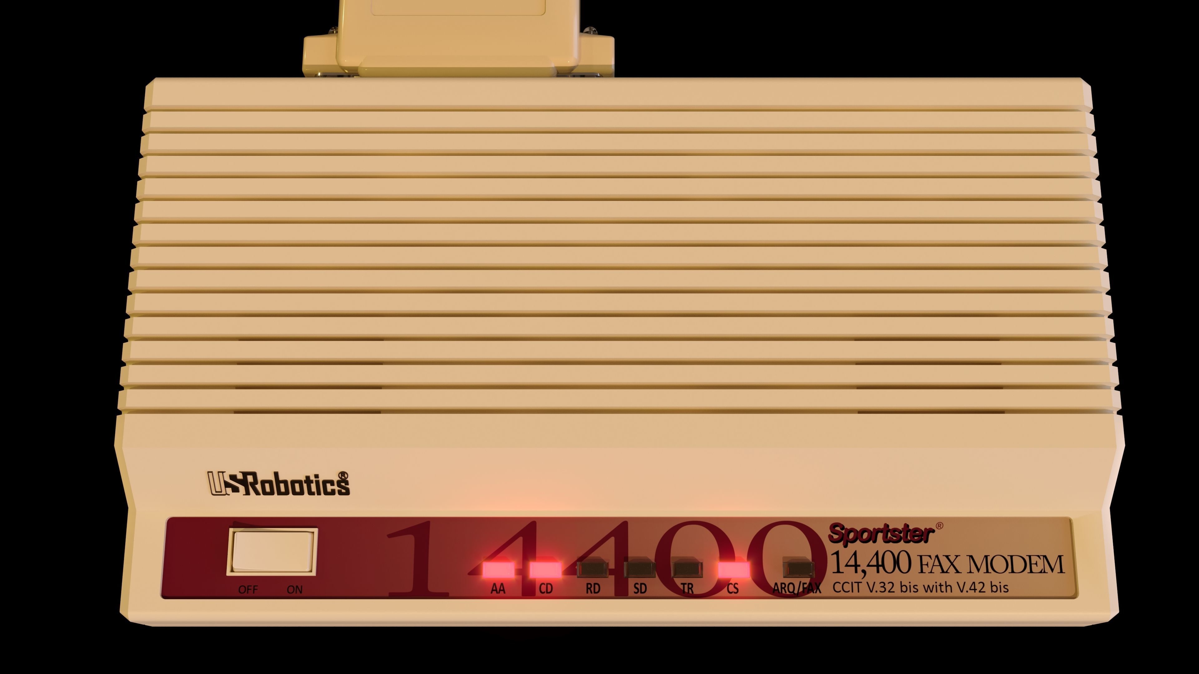 Vintage PC Bundle 7 in 1 3D model_29