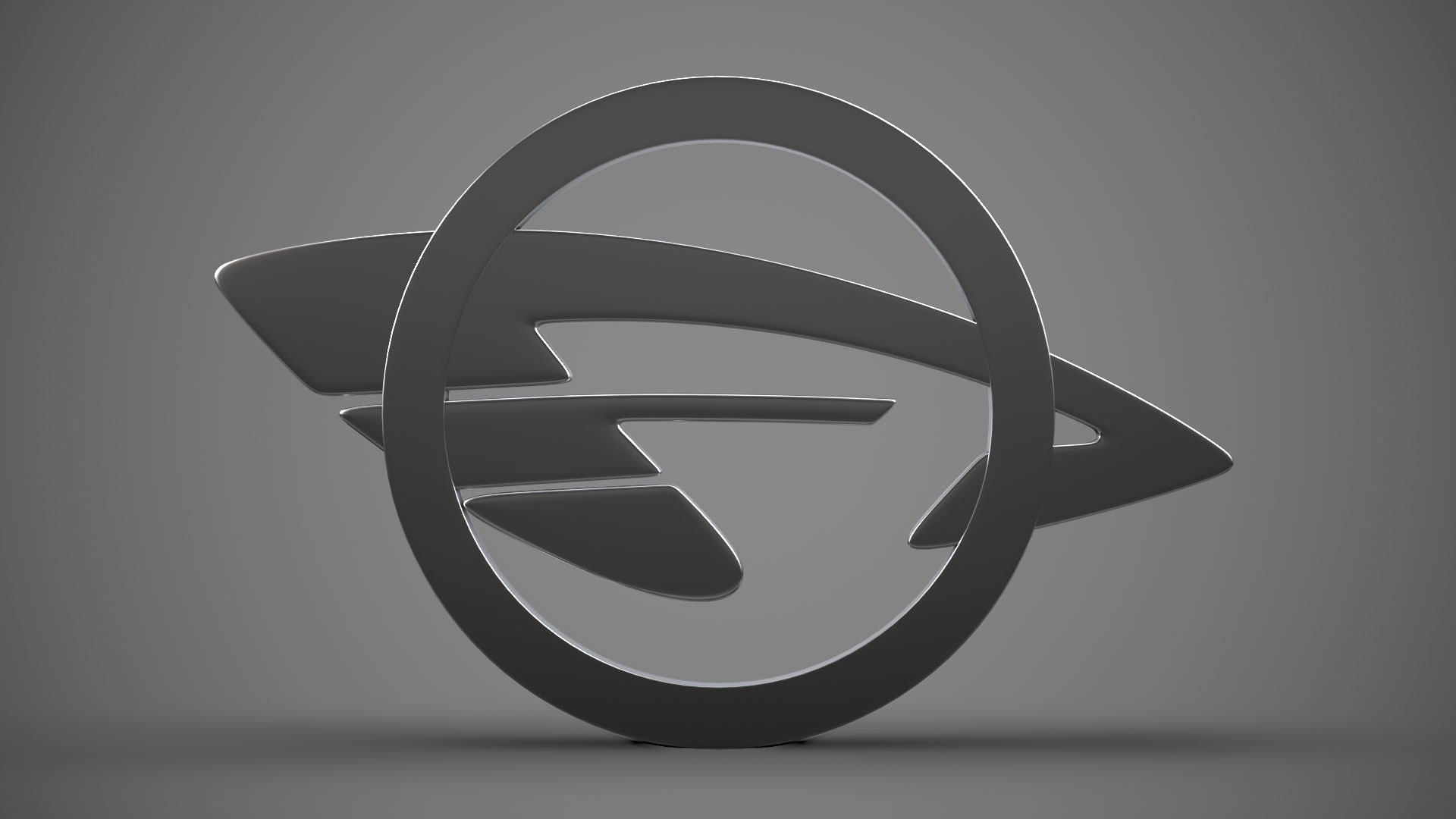 Ravon logo 3D model_5