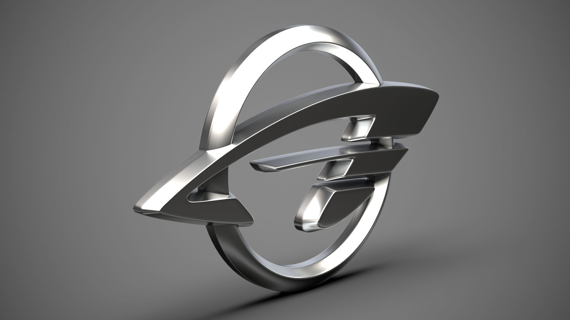 Ravon logo 3D model_10