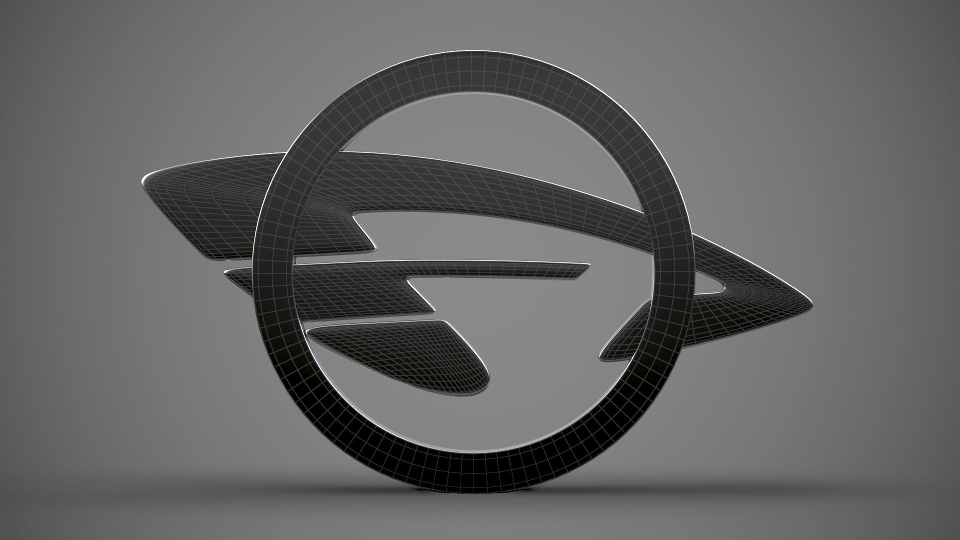 Ravon logo 3D model_19