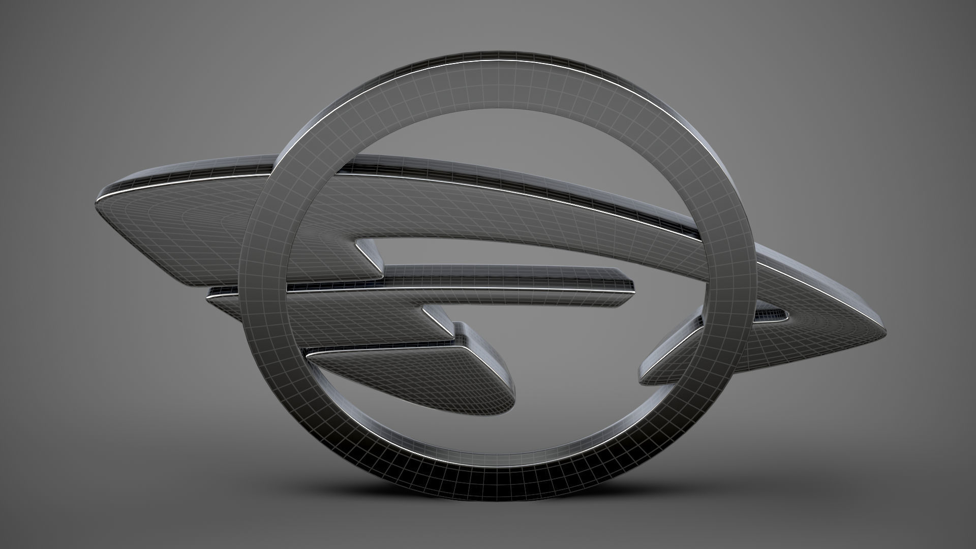 Ravon logo 3D model_18