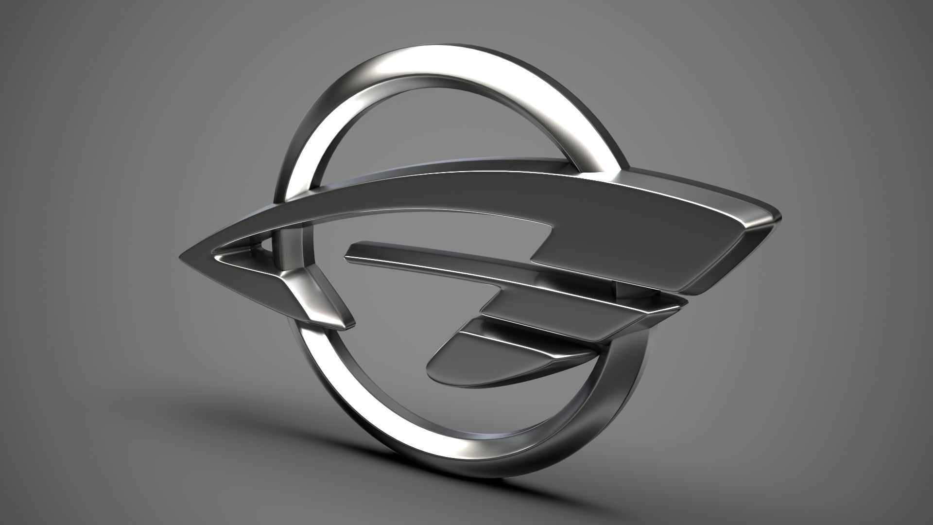 Ravon logo 3D model_12