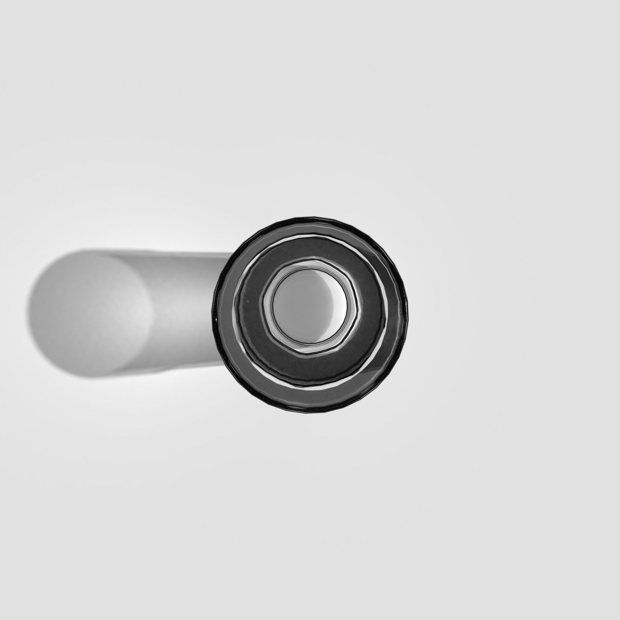 Glass Cup Low-poly 3D model_3