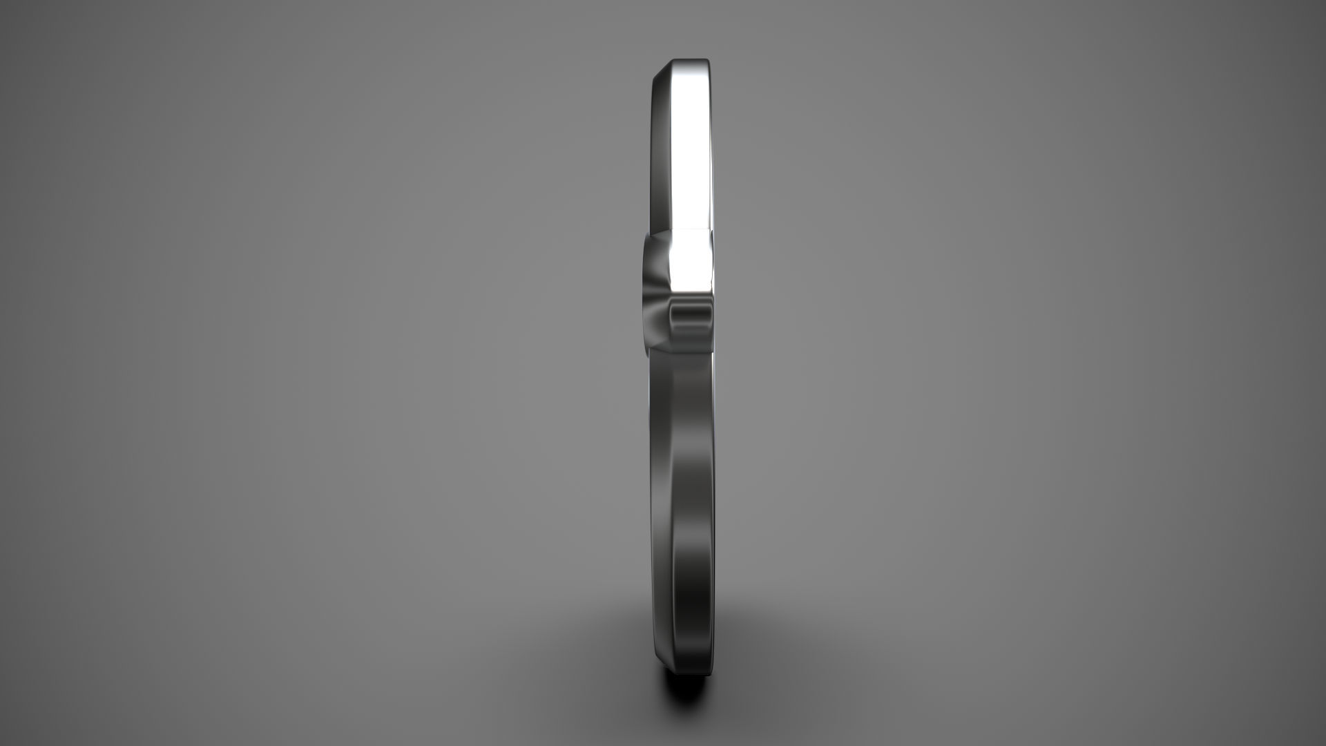 Ssang Yong logo 3D model_6