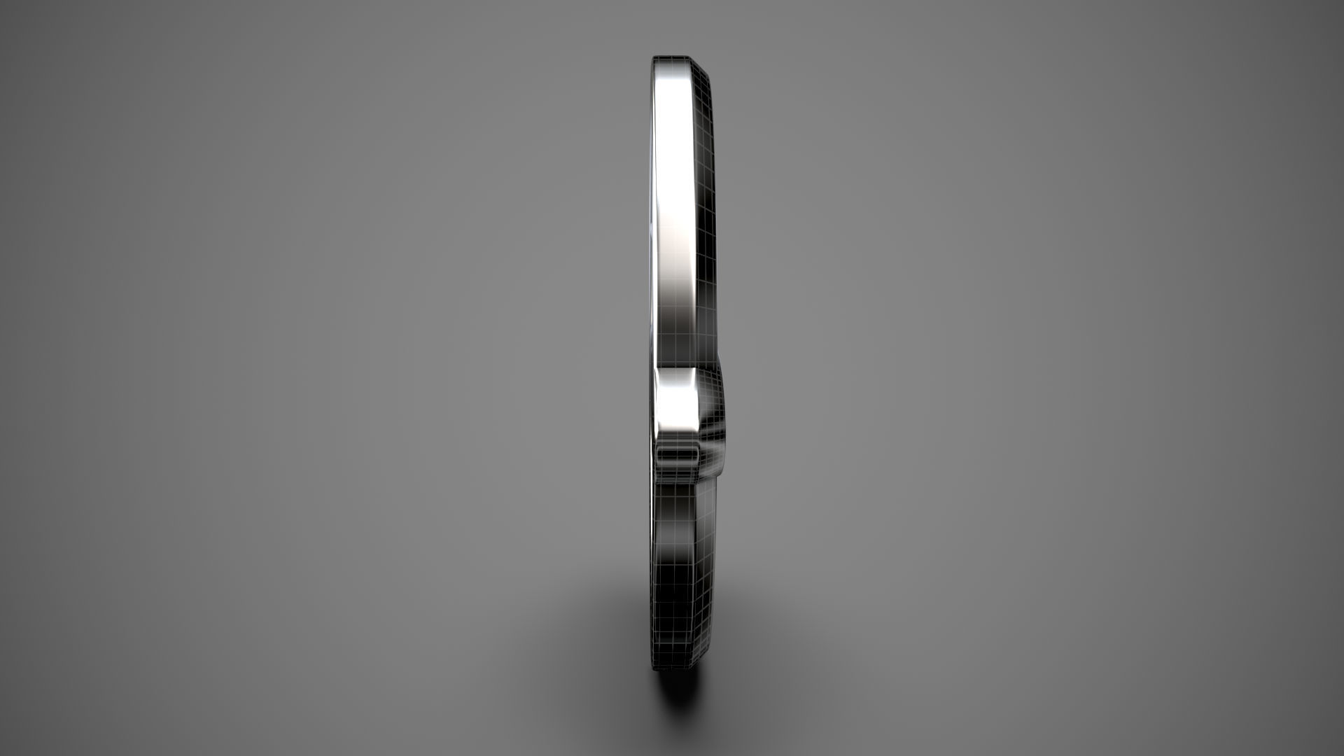 Ssang Yong logo 3D model_27