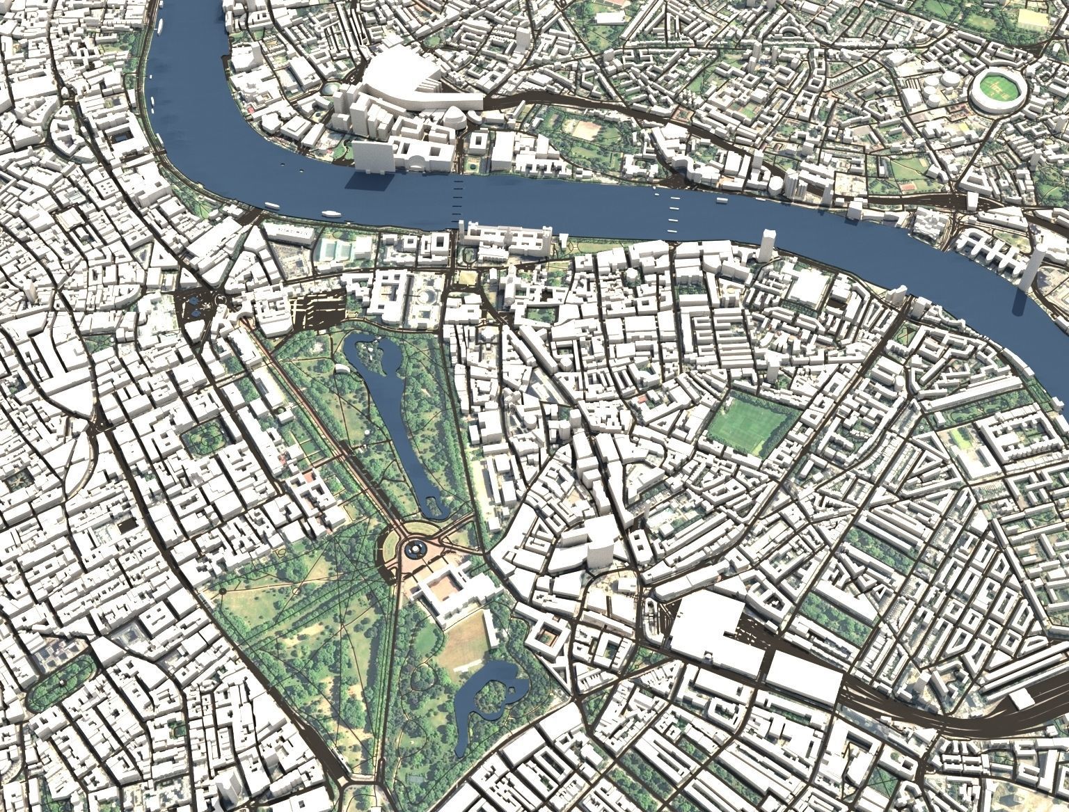 London United Kingdom  3D model_2