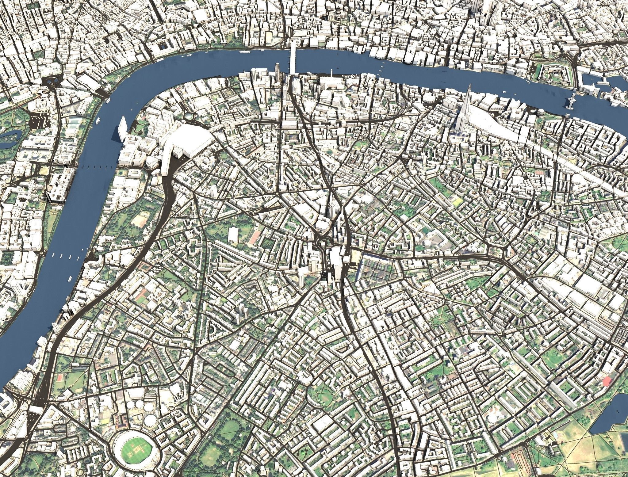 London United Kingdom  3D model_4