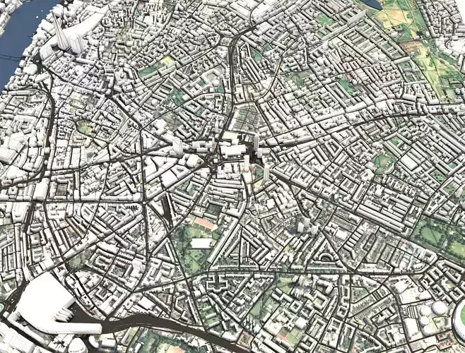 London United Kingdom  3D model