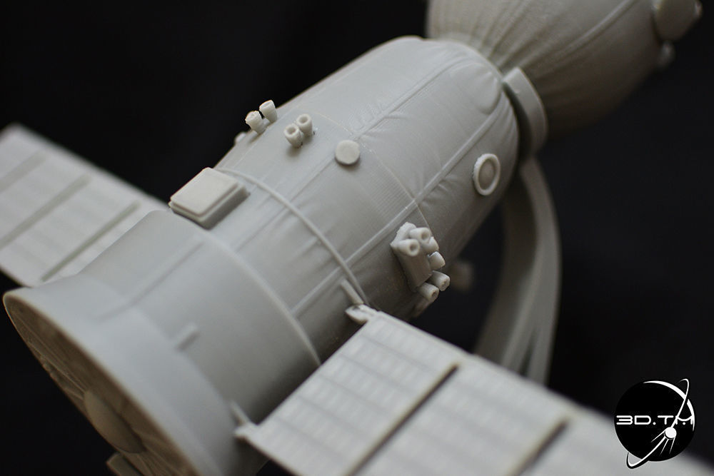 Soyuz MS Spacecraft 3D print model_7