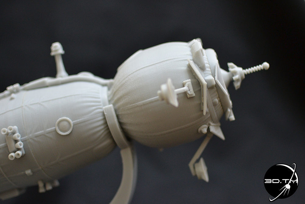 Soyuz MS Spacecraft 3D print model_8