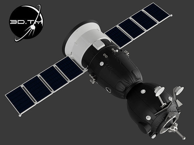 Soyuz MS Spacecraft 3D print model