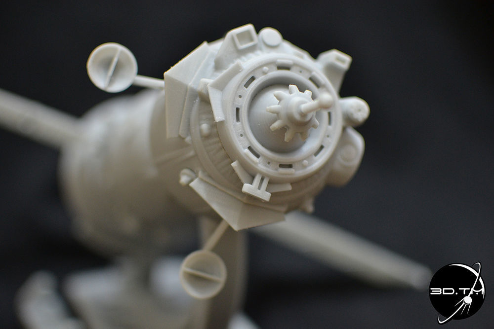 Soyuz MS Spacecraft 3D print model_14