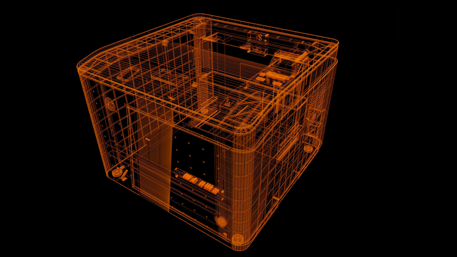 3D Laser Printer 3D model_6