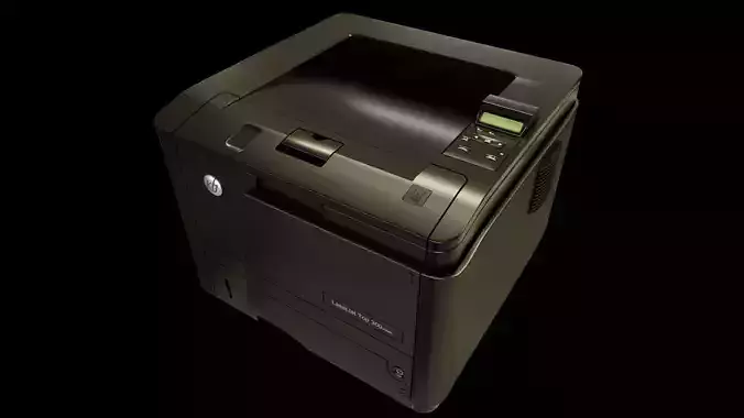 3D Laser Printer 3D model 3D Laser Printer 3D model