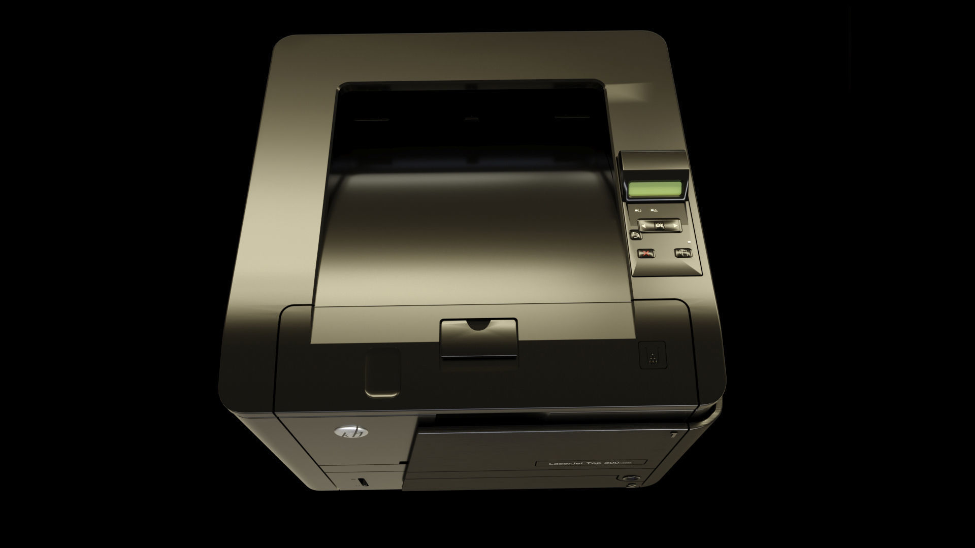 3D Laser Printer 3D model_3