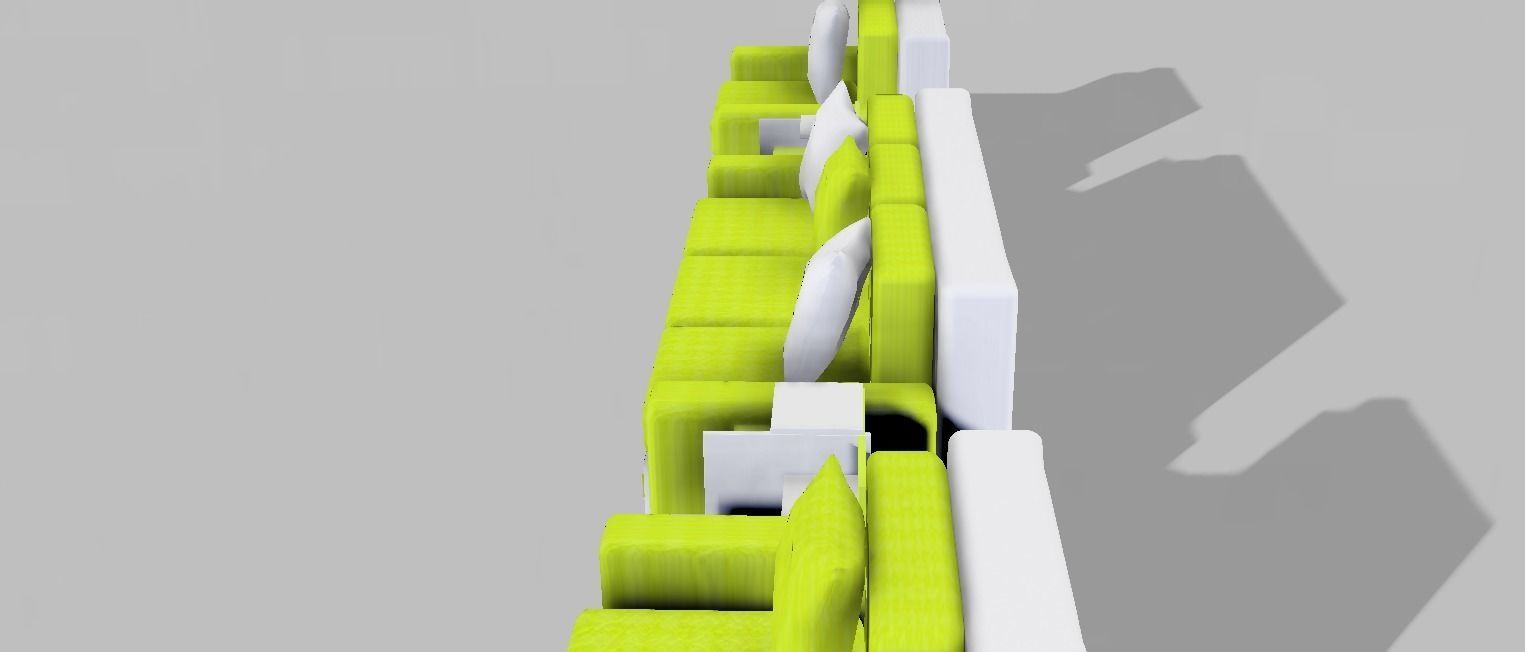 sofa set version 1 3D model_9