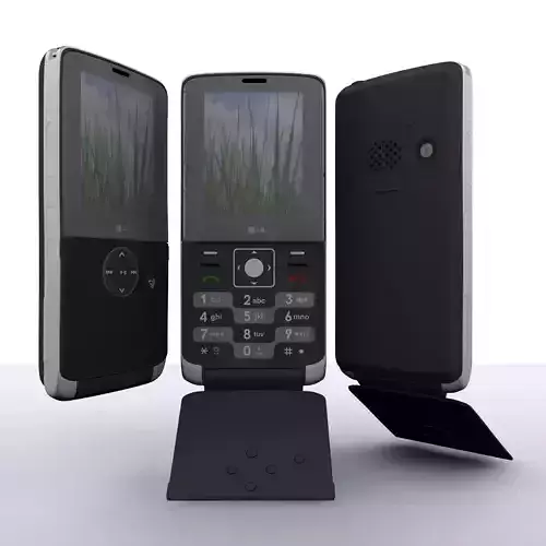 LG KM380 Max 2010 3D model