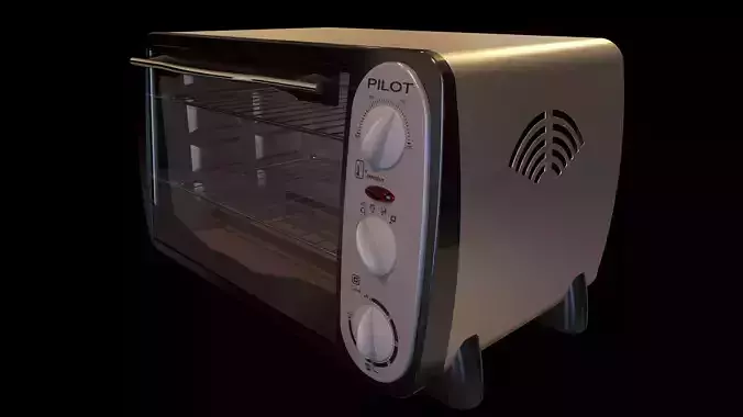 Toaster Oven 3D model
