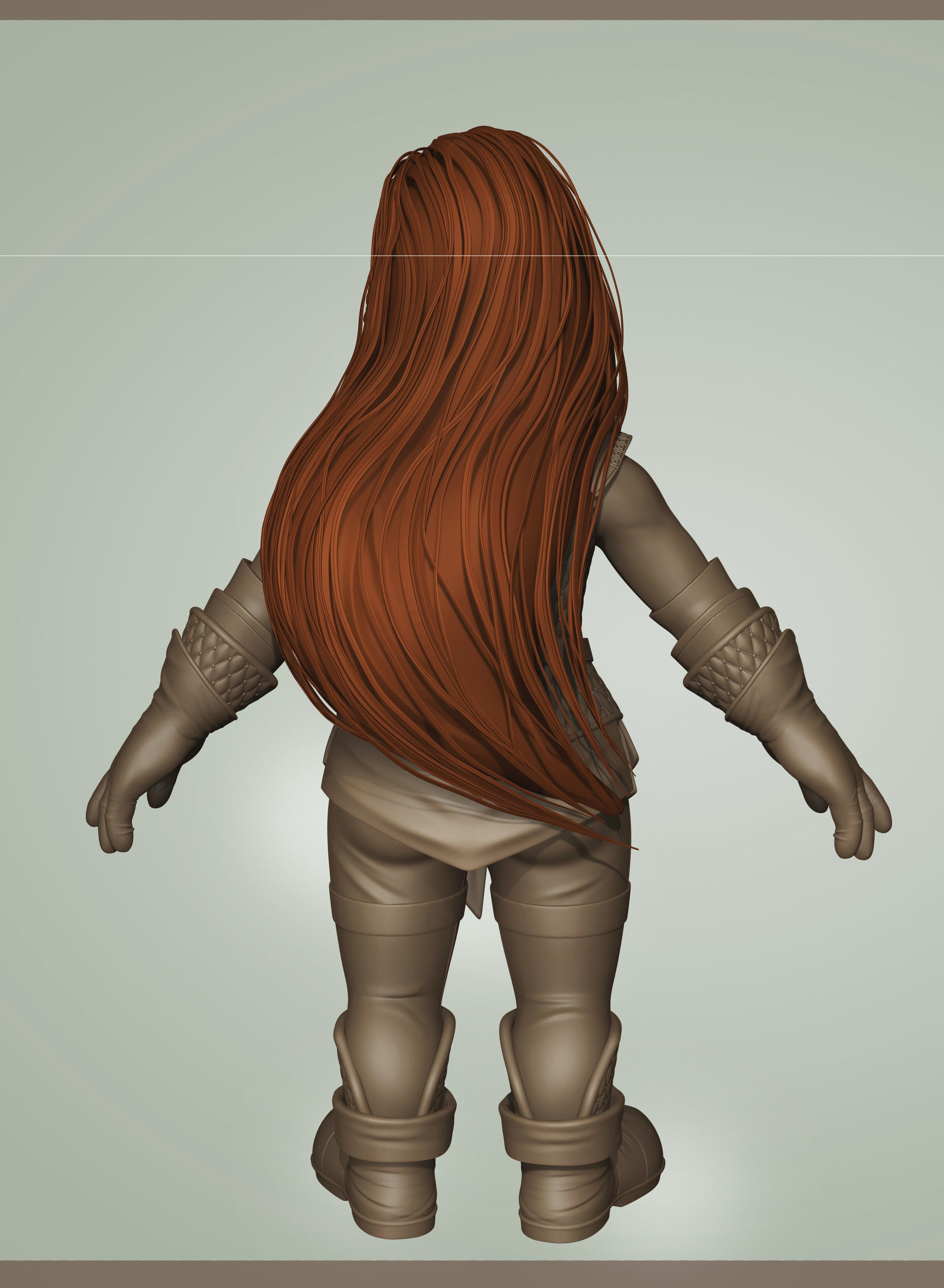 Gnom  Dwarf 3D model_3
