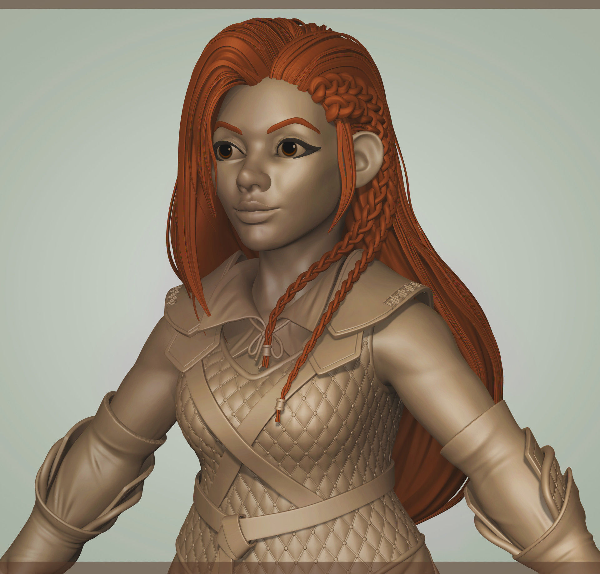 Gnom  Dwarf 3D model_1