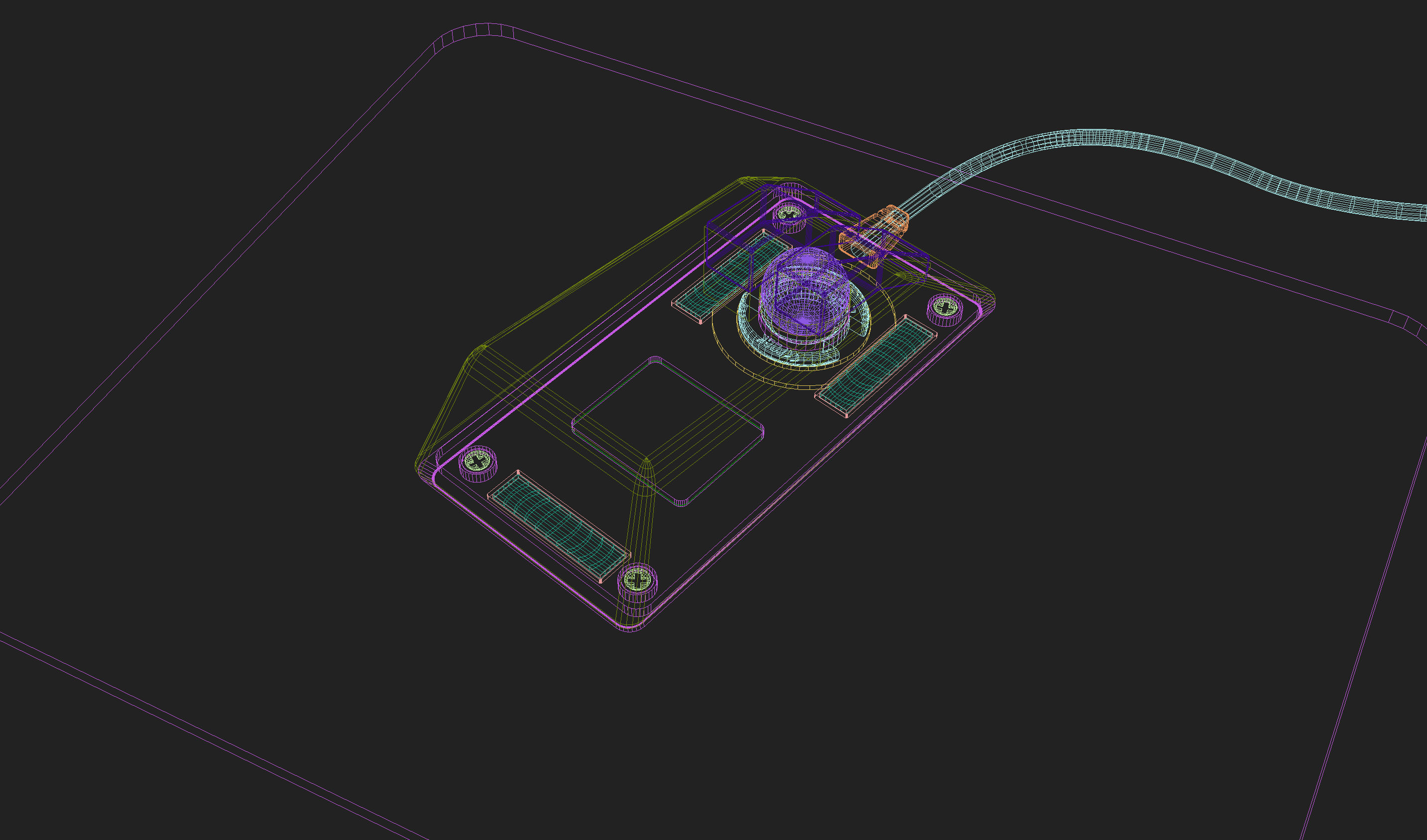 Old PC Mouse 3D model_6