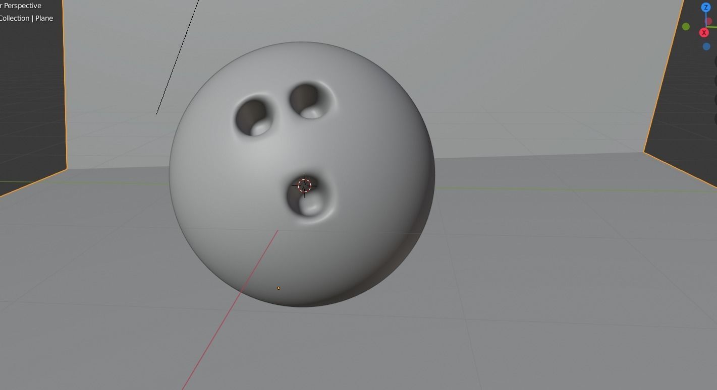 Bowling ball Evolution 3D model_3